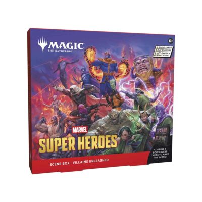 Marvel Super Heroes Scene Box Villains Unleashed Eng mtg Magic