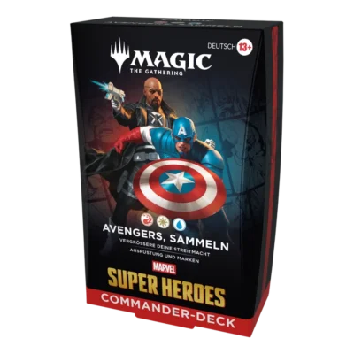 Magic: The Gathering – Marvel Super Heroes: Avengers Assemble Commander Deck ENG