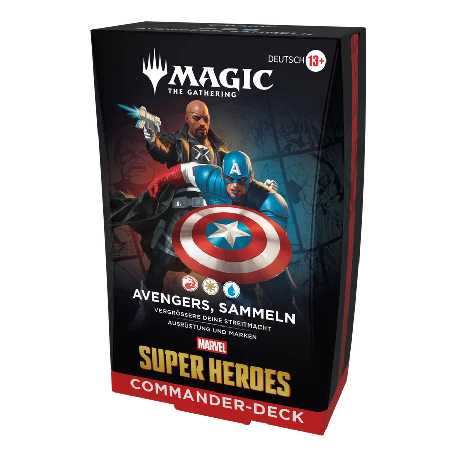 Magic: The Gathering – Marvel Super Heroes: Avengers Assemble Commander Deck ENG