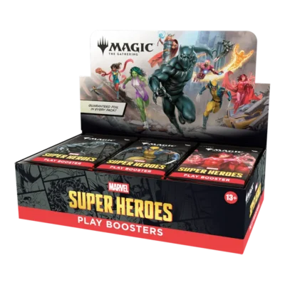 Magic Marvel Super Heroes Play Booster Box 30 - Carte Magic Superheroes ITA