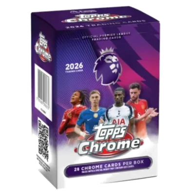 Topps Soccer Chrome Premier League Value Blaster Box 2026